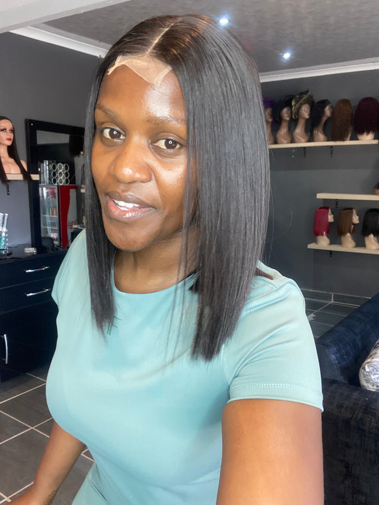 12 inches Kim K Double drawn bob