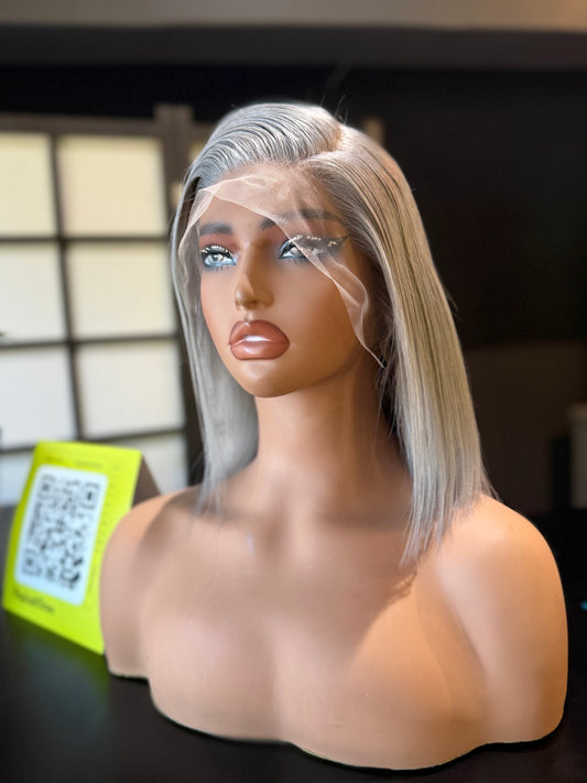 10 AshBlond frontal wig