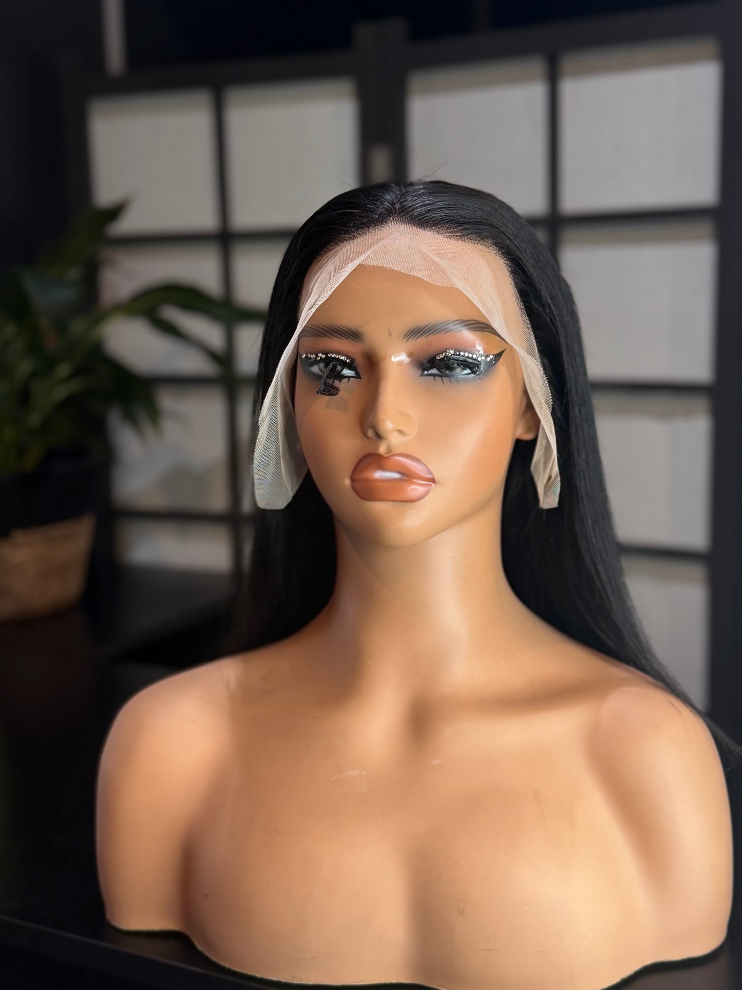 16 inches frontal wig