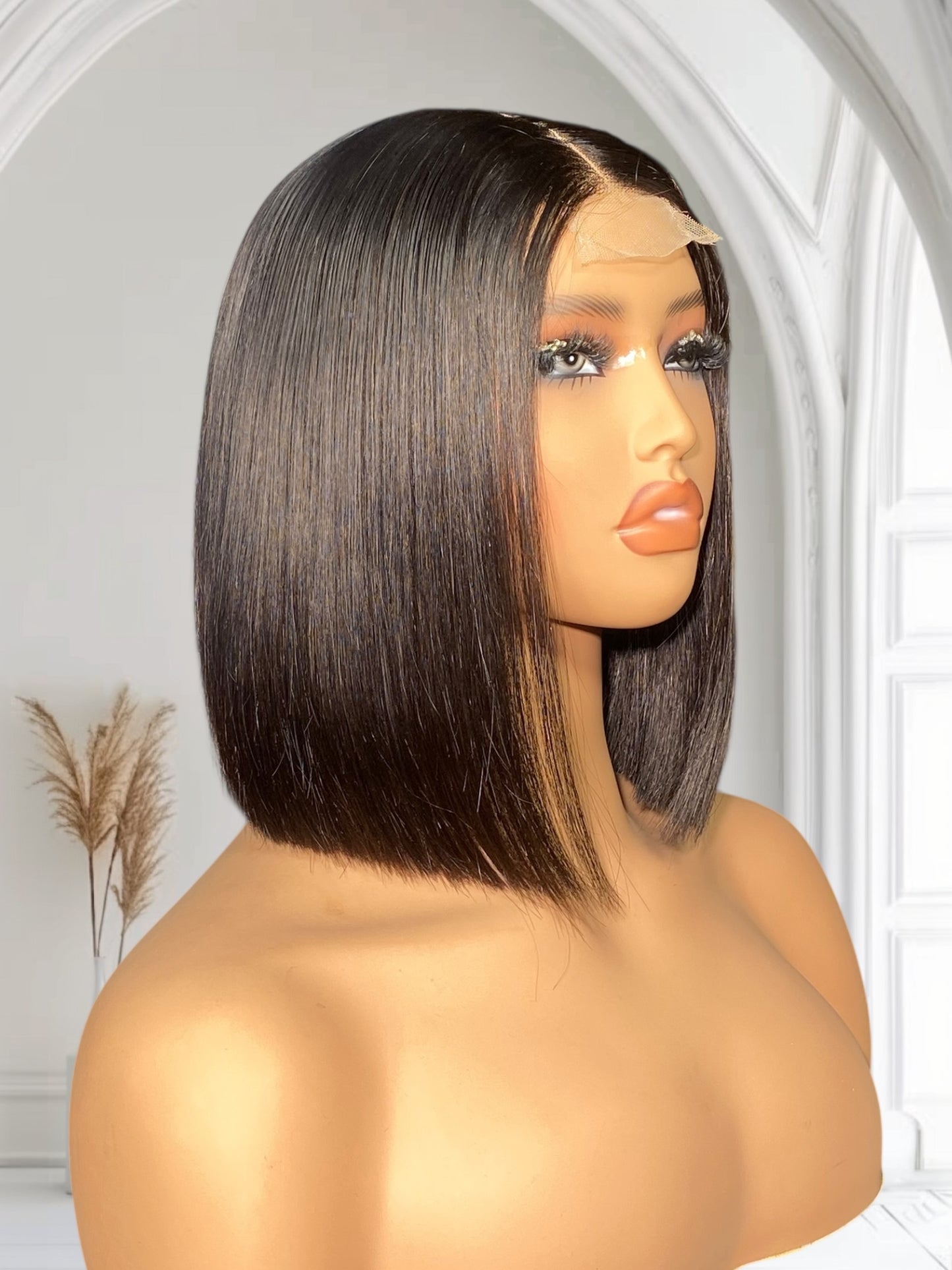 10 KimK bob wig