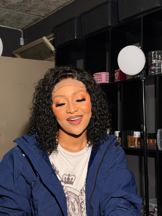 12 Burmese glueless curly wig