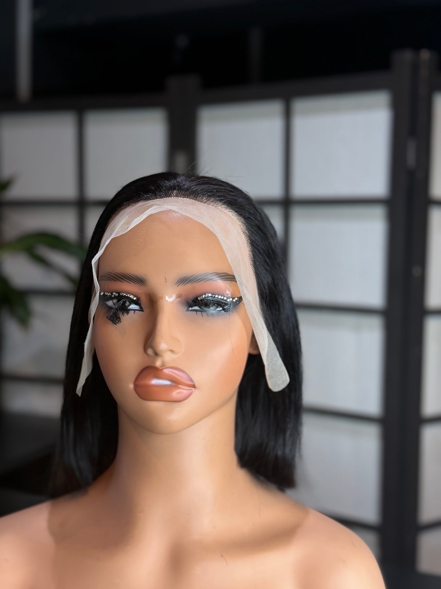 10 inches frontal bob