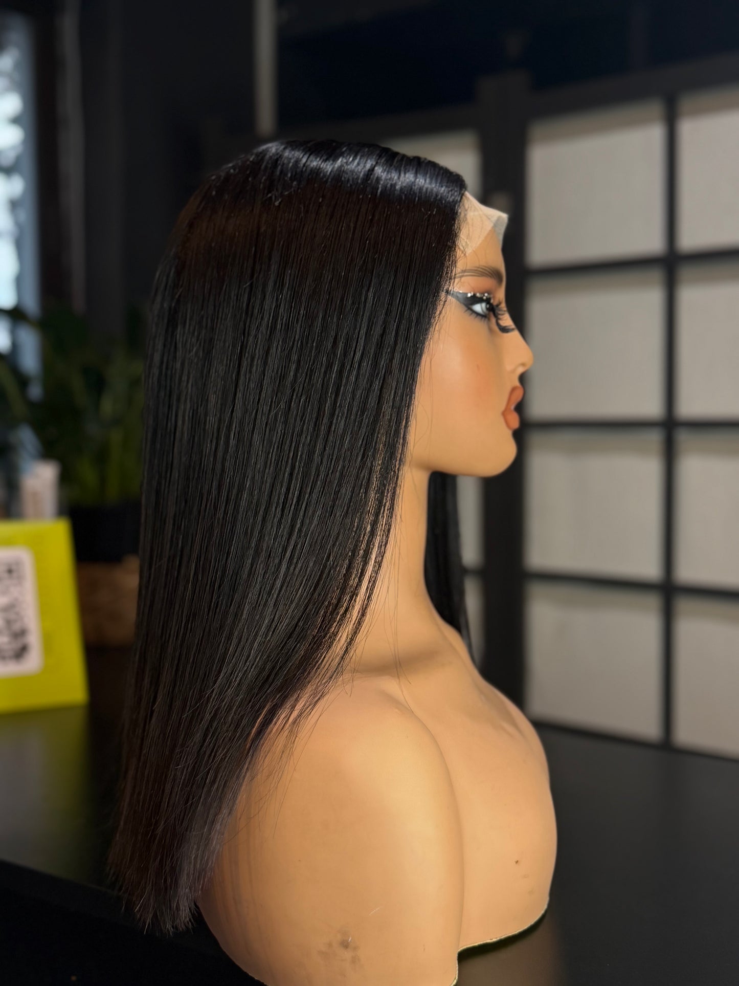 16 inches frontal wig