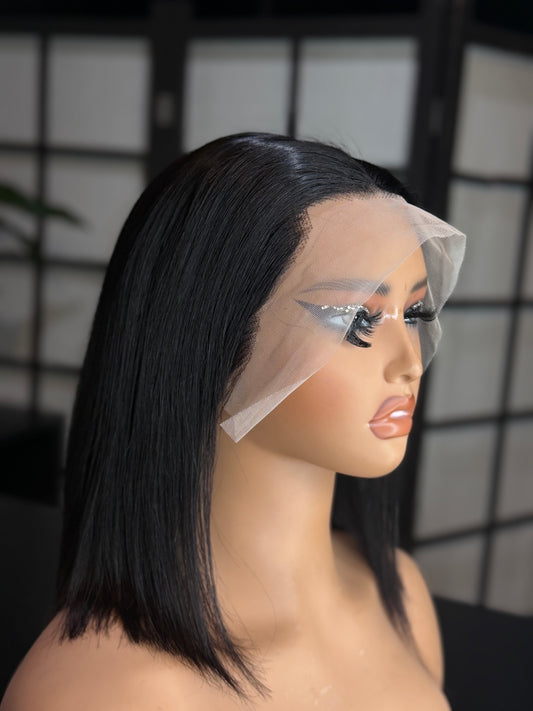 12 frontal bob wig