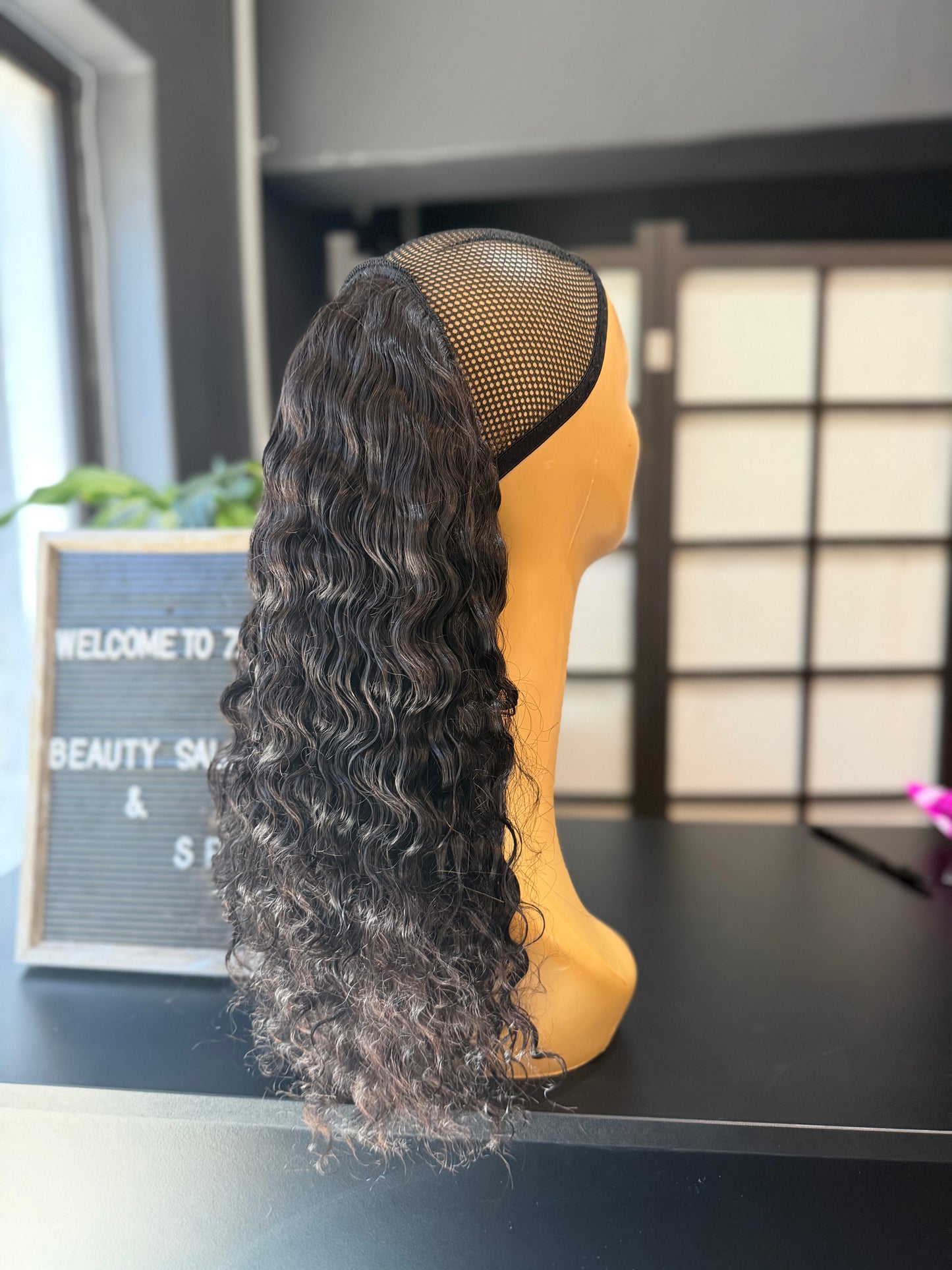 16 high end Curly Ponytail