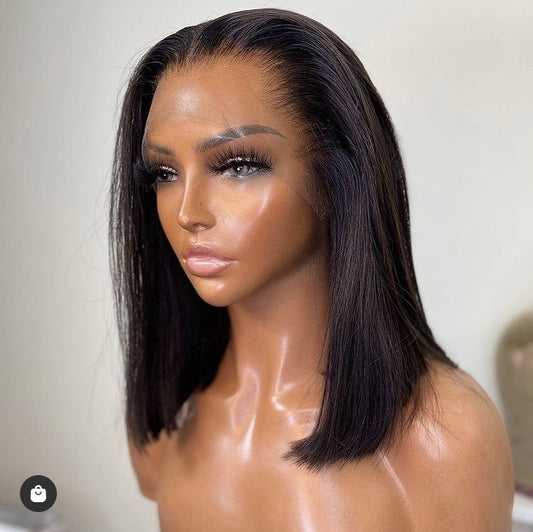 16 inches frontal wig