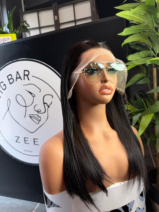 18 inches frontal wig