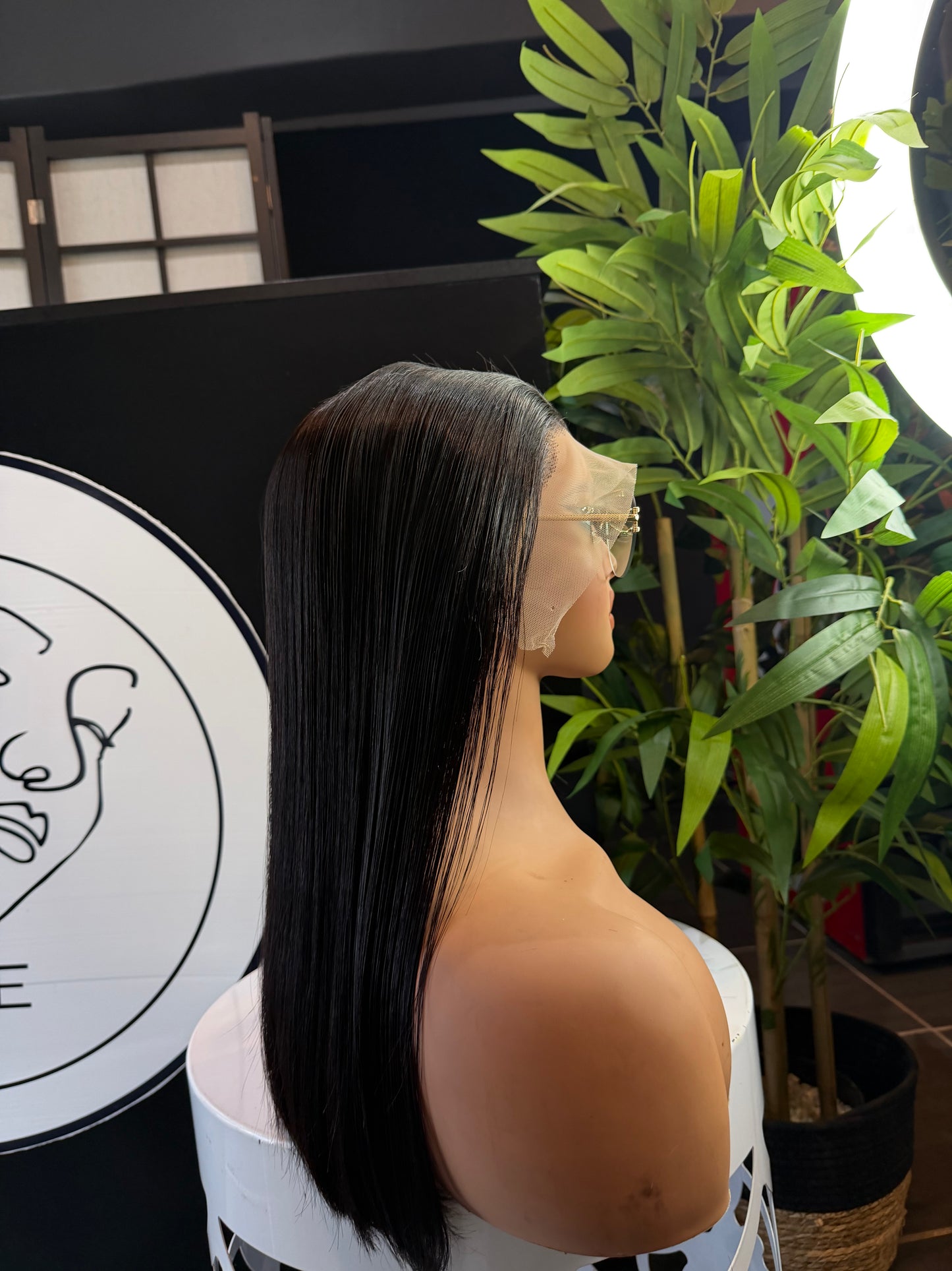 18 inches frontal wig